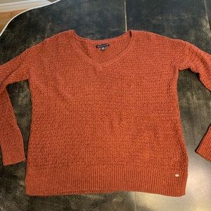 Burnt Orange American Eagle Sweater